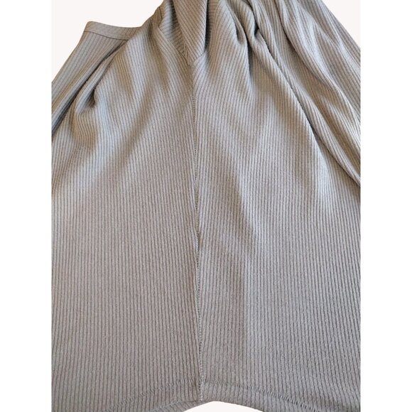 Rag And Bone Top Large Ribbed Long Sleeve Stretch - Picture 12 of 12